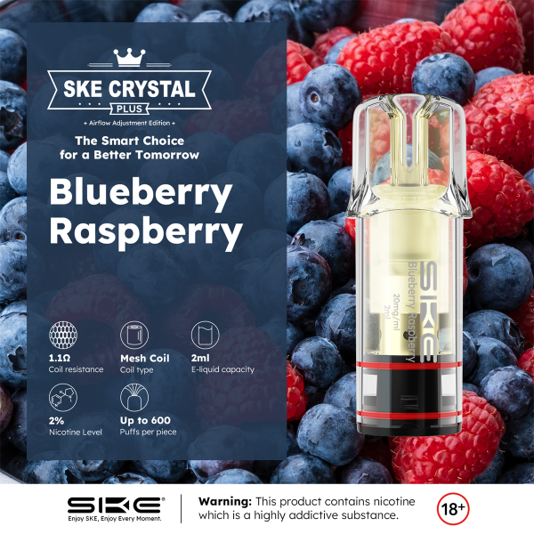 Crystal Plus Pod -Blueberry Raspberry