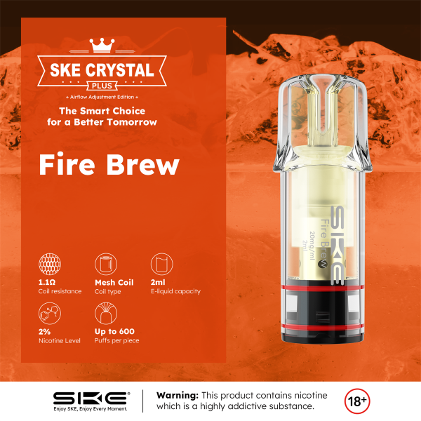 Crystal Plus Pod - Fire Brew