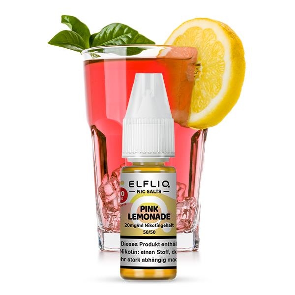 Elfbar Liquid Elfliq 10 ml- Pink Lemonade
