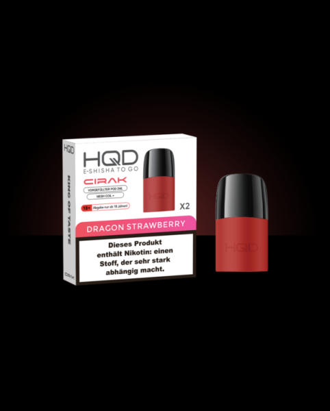 HQD Liquid Pod 2er Pack-Dragon Strawberry
