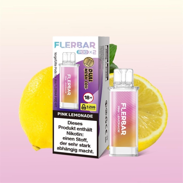 Flerbar Liquid Pod 2er Pack - Pink Lemonade