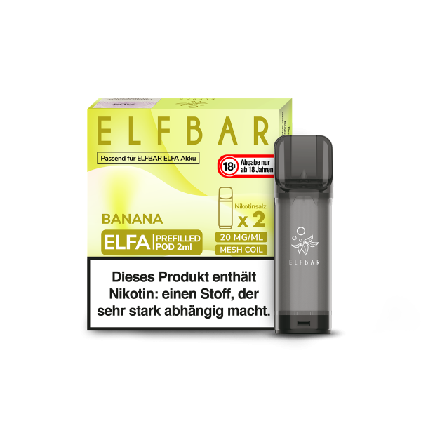 ELFA Liquid Pod 2er Pack-Banana