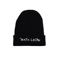 MLM097 Mata Leon Beanie (schwarz)