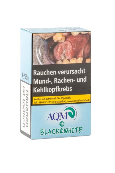 Aqua Mentha 25g - Black & White