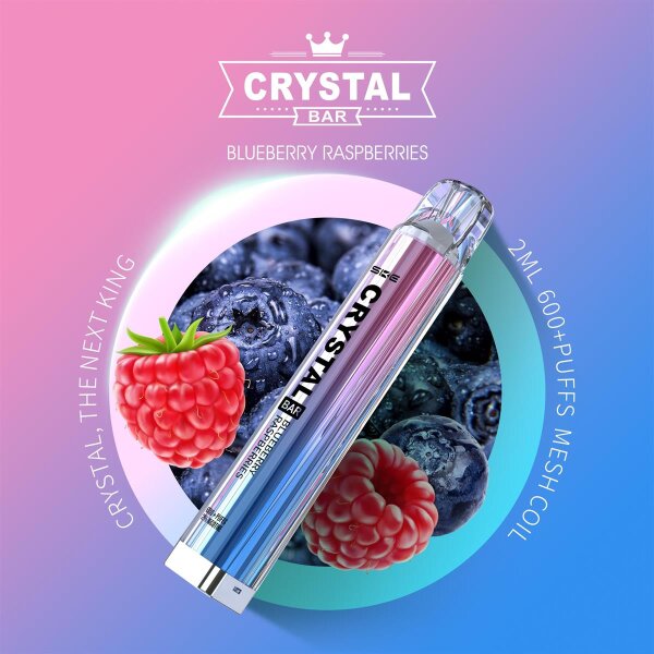 Crystal Vape - Blueberry Raspberries