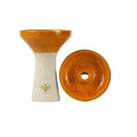 Bee Hookah Phunnel White/Orange