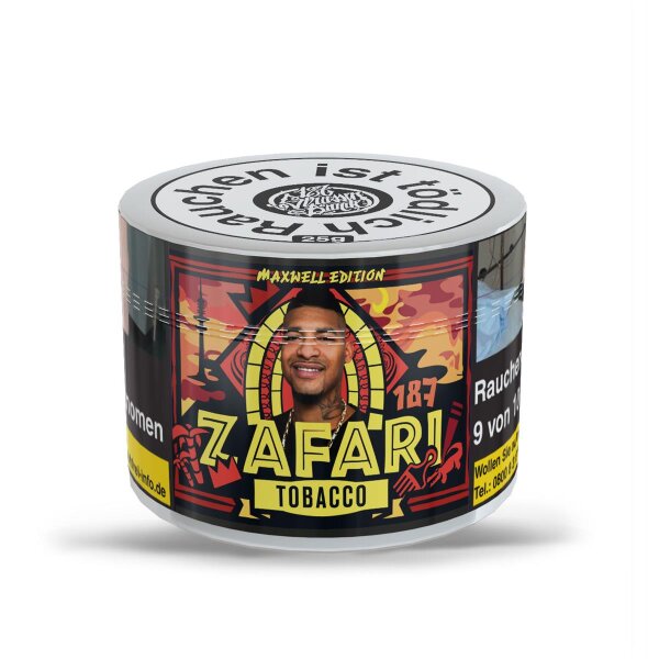 187 Tobacco 25g - Zafari