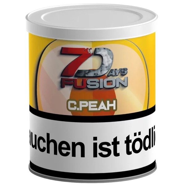 7Days Fusion Pfeifentabak 65g mit Aroma - C. Peah