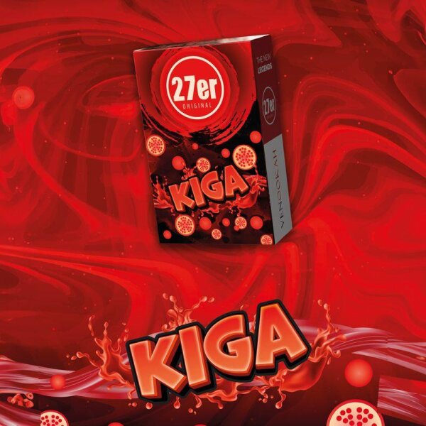 27er Tobacco, 25g Dose, Kiga