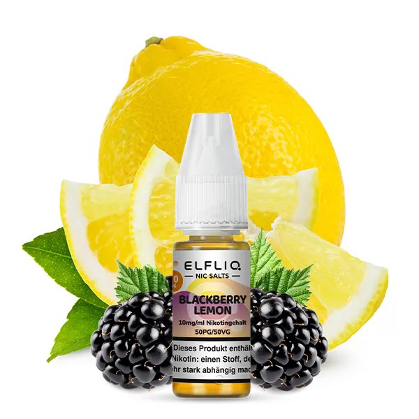 Elfliq 10mg/ml Nikotin | 10ml - Blackberry Lemon