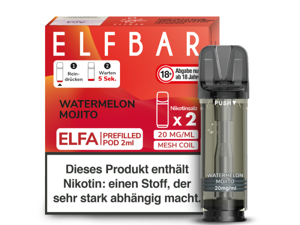 ELFA Liquid Pod 2er Pack - Watermelon Mojito