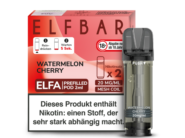 ELFA Liquid Pod 2er Pack - Watermelon Cherry