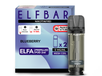 ELFA Liquid Pod 2er Pack Nikotinfrei - Blueberry