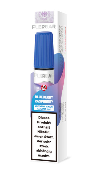 Flerbar Liquid 20mg/ml Nikotin | 10ml - Blueberry Rasberry