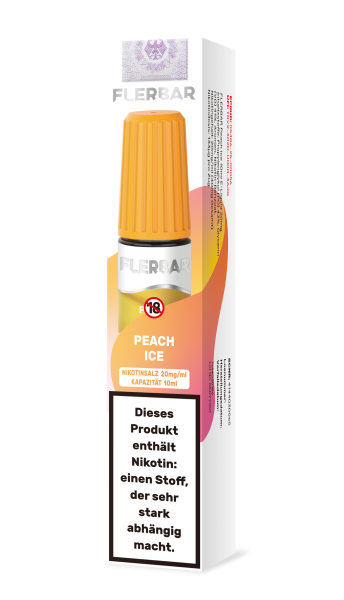 Flerbar Liquid 20mg/ml Nikotin | 10ml - Peach Ice