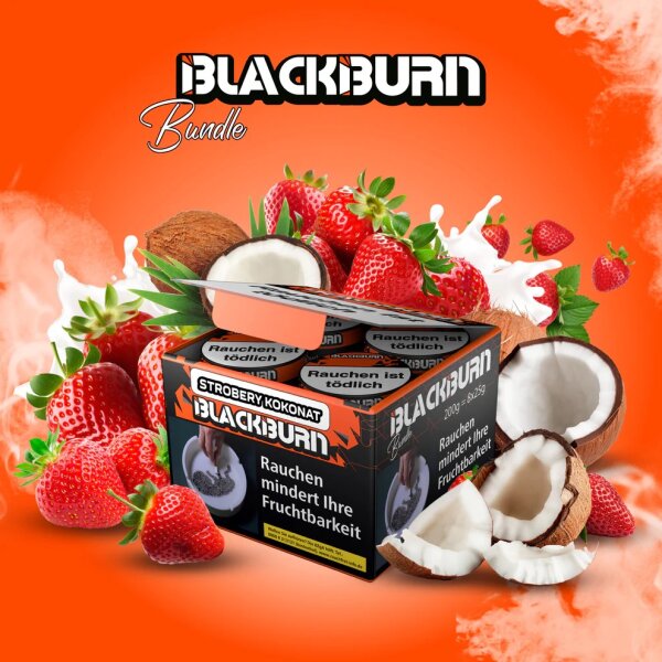 Blackburn Tobacco 200g Bundle 8x25g - Strobery Kokonat