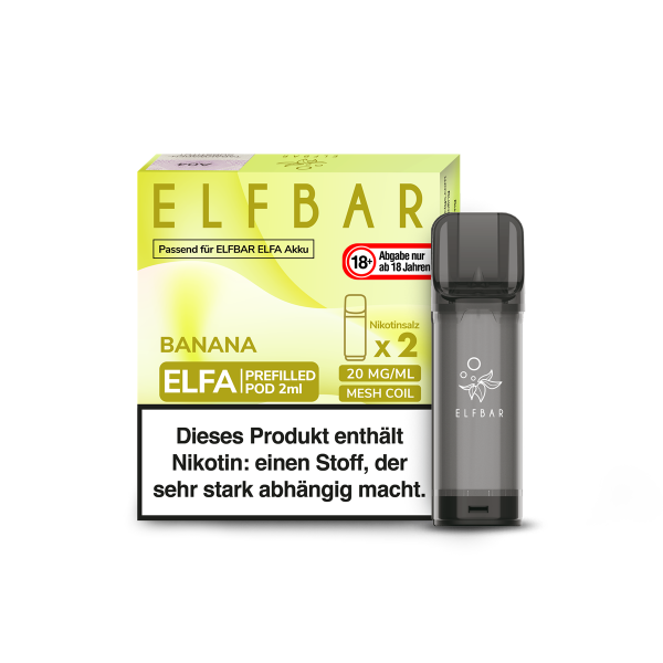 ELFA Liquid Pod 2er Pack-Banana